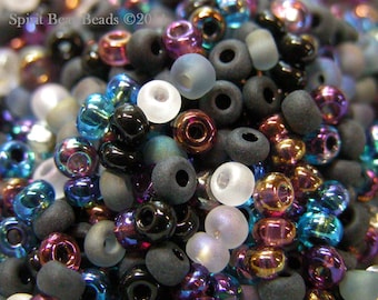 Witch's Brew Czech Glass seed bead Mix size 6/0 50 Grams