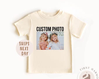 Custom Photo Kids Shirt: Personalized Baby Onesie® Gift