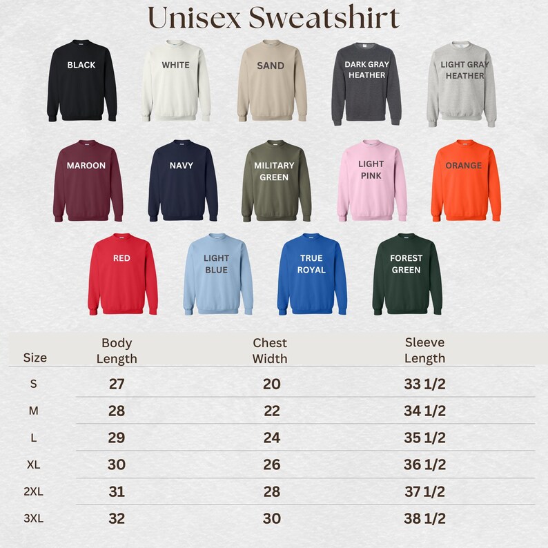 a long sleeved shirt with different colors and sizes