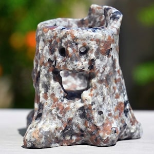 2,4 Zoll Natürlicher Yooperlit Geisterbaum geschnitzt, Kristallheilung, Seepferdchenschädel, Quarzkristallgeschenk, geschnitzter Kristall, Kristallschädel 1PC