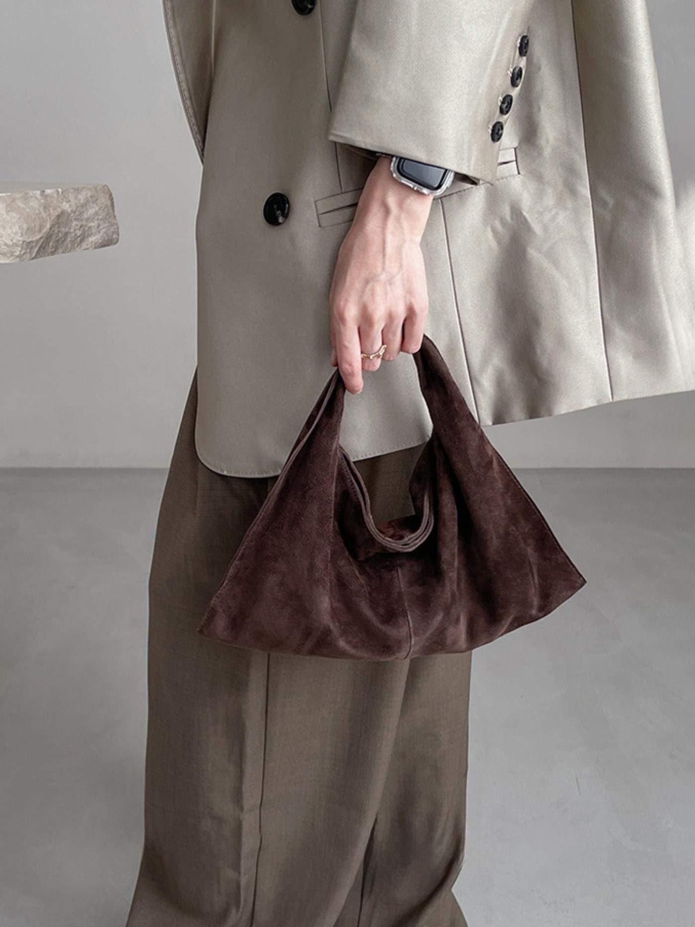 上質★THE ROW Bindle small burgundy leather bag Bindle Small leather tote bag in burgundy - The Row | Mytheresa