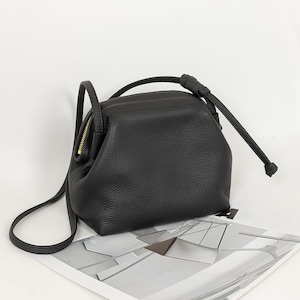 Mini Leder Beutel Tasche, weiche Leder Crossbody Bag, weiche Wolke Sling Bag, Clutch Bag