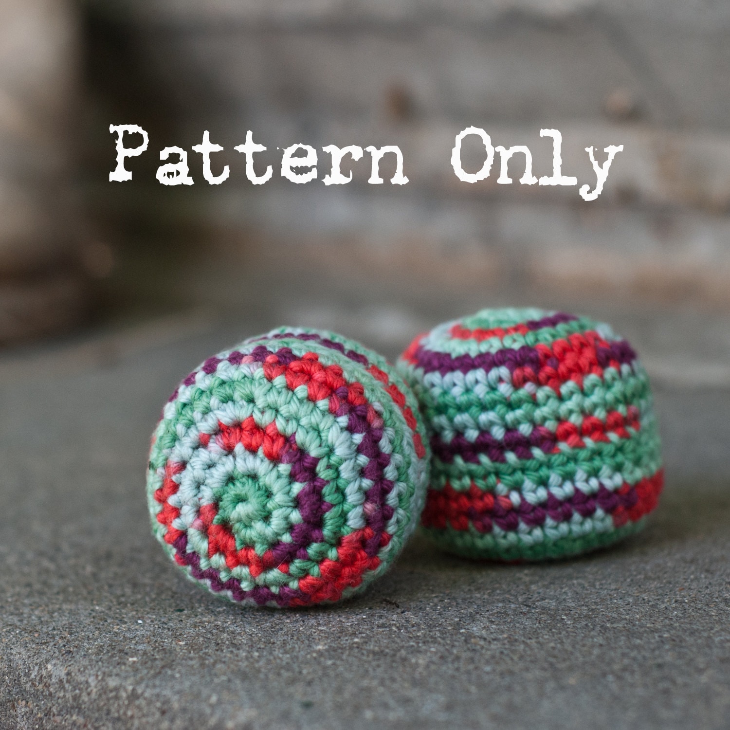 PATTERN Hacky Sack Crochet Pattern Easy Pattern Digital Etsy