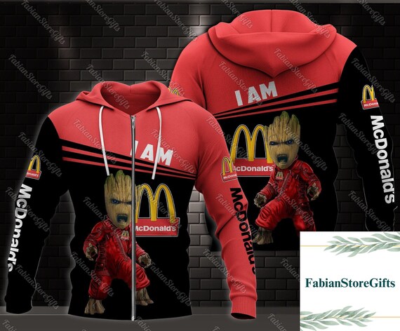 Halloween Mcdonalds Hoodie Mcdonalds Sweatshirt Fast Food Shirt Mcdonalds Zip Hoodie Mcdonalds Shirt Mcdonalds Gifts Etsy