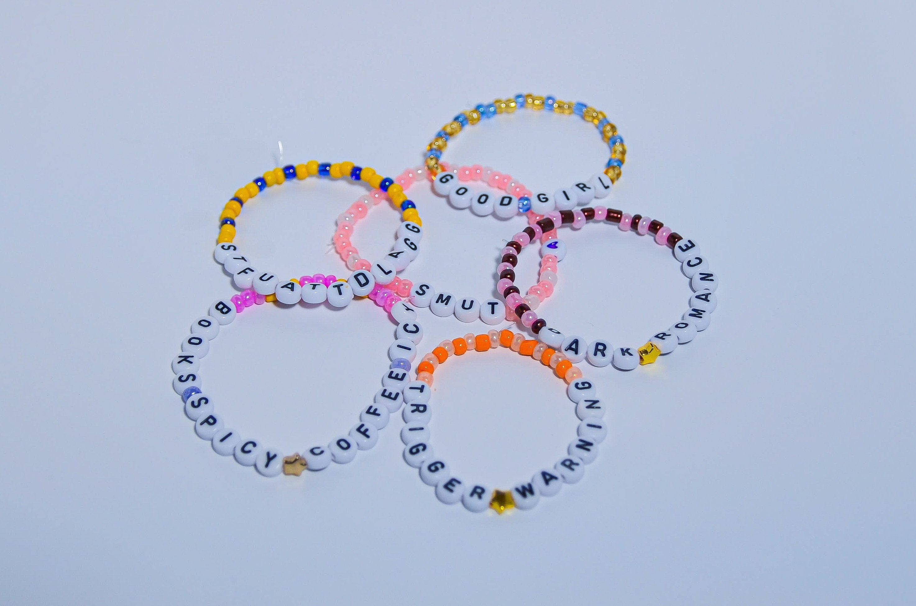 Spicy Booktok Friendship Bracelet Pack