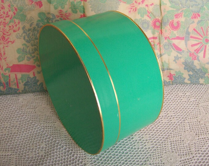 Vintage Paper Hat Box Fascinator Box Shabby Home Decor Etsy