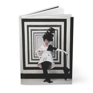 Audrey Hepburn Hardcover Journal A5 Matte - My Fair Lady Movie - Cecil Beaton Photo Notebook
