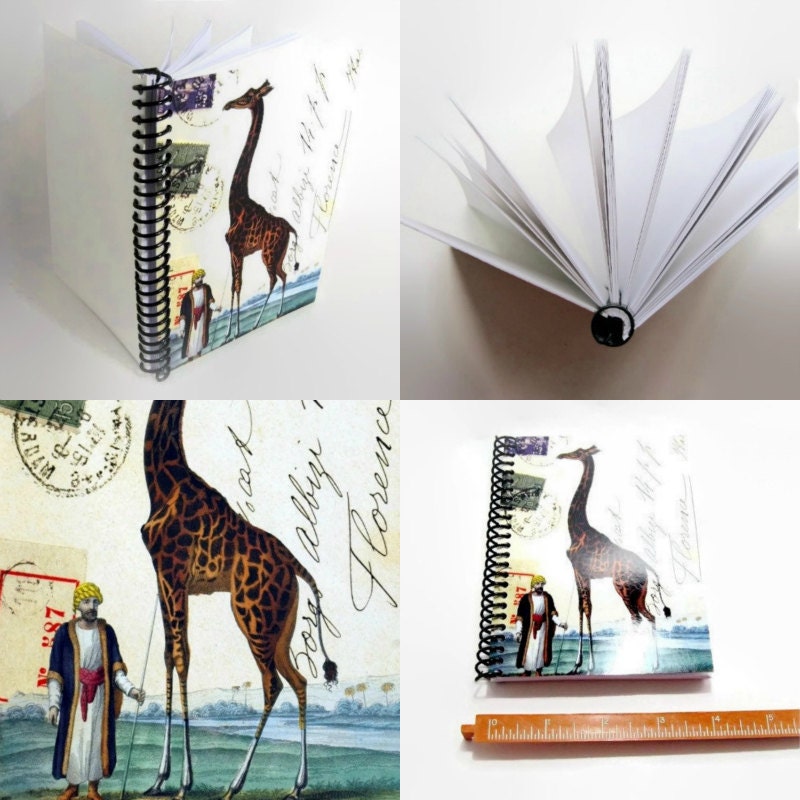 Giraffe A6 Notebook | Etsy