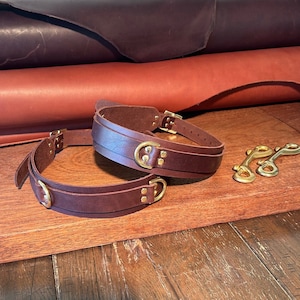 Leather Thigh Cuffs | RM Williams Leather Thigh Cuffs