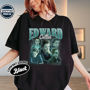 Edward Cullen Comfort Colors Shirt, Edward Vampire Shirt, Movie Lover Shirt Men, Funny Edward Cullen Shirt, Vampire Movie Tee Shirt
