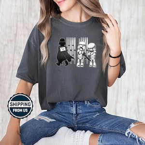 Darth Vader And Stormtroopers Comfort Colors, Star Wars Shirt, Disney Trip Shirt, Family Vacation Shirt, Funny Meme Shirt, Gift For Fan
