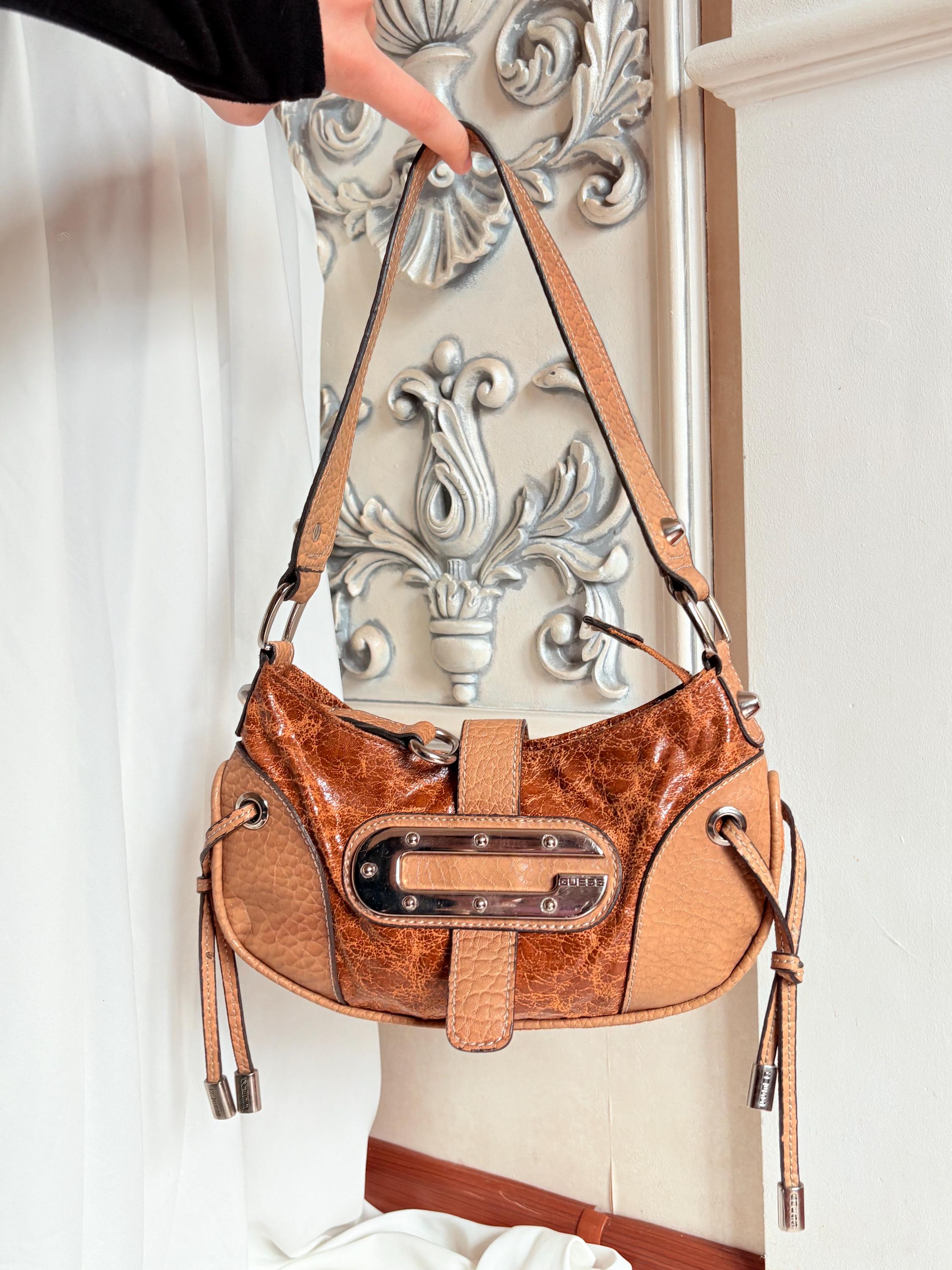 00's vintage GUESS シルバーブレスレット アーカイブ y2k