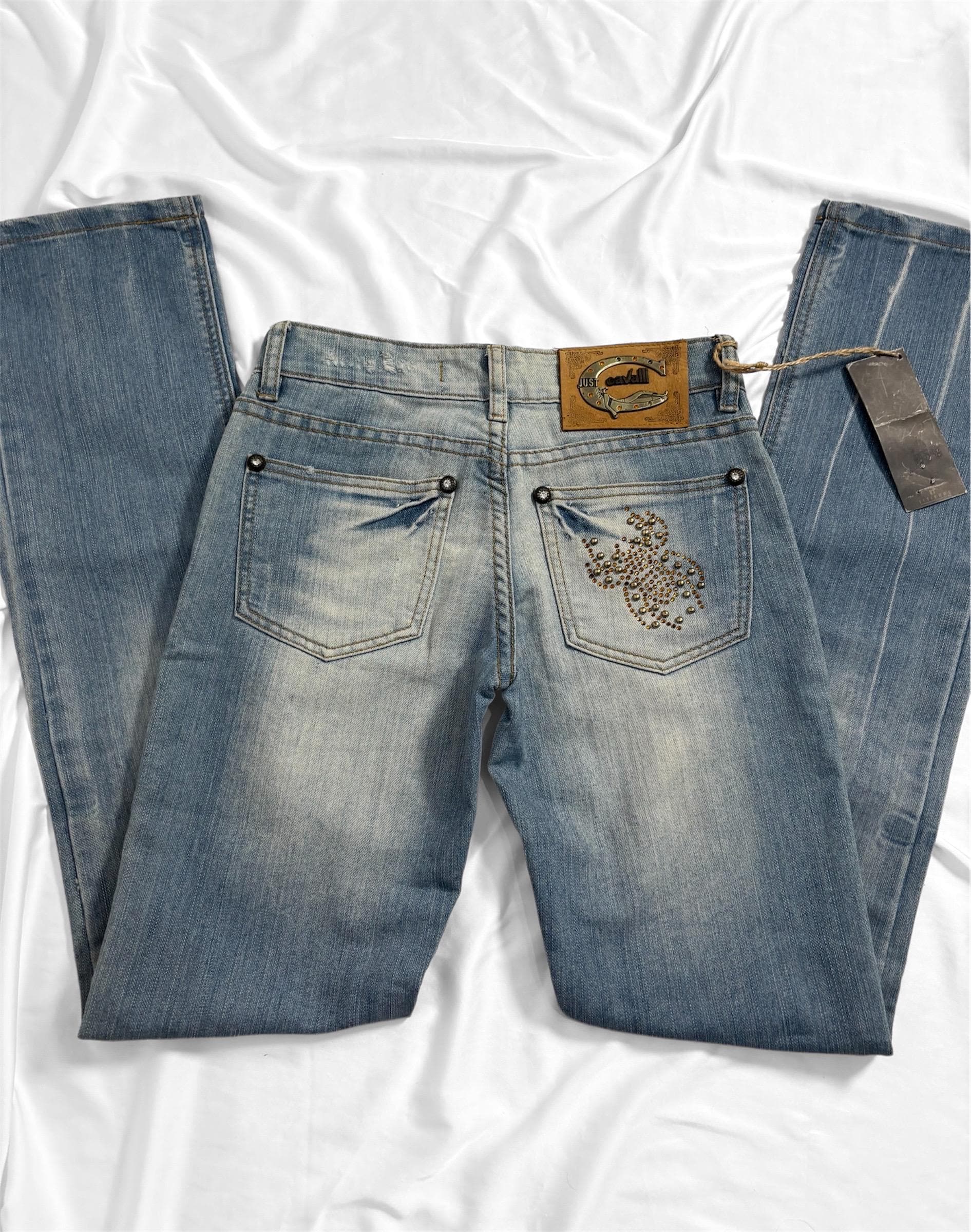 Jeans Donna D&G Dolce E Gabbana BASIC Dark Risciacquo Vintage Anni 2000, 100% Cotone
