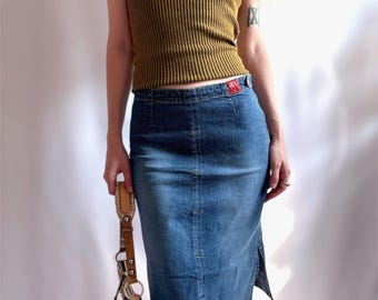 Jupe midi vintage MISS SIXTY Y2K
