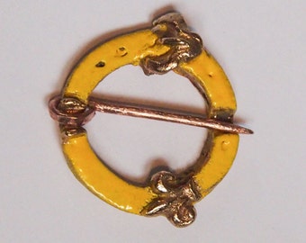 Belt shaped pins for SCA knights, apprentices and protegees