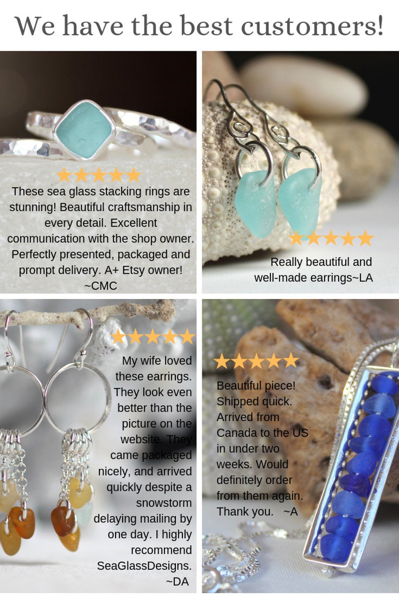 Sea Glass Necklace nova scotia gold sea glass necklace gift Etsy