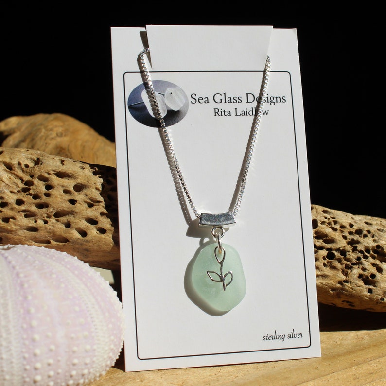 Genuine Sea Glass Necklace Nova Scotia Sea Glass Jewelry Etsy Canada