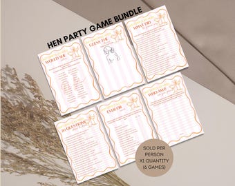 Paquete de juegos para despedida de soltera "Last Spritz As Miss Theme" (Impreso)
