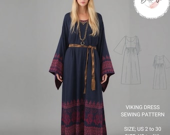 knee length dresses for ladies Viking Over Dress in Linen main image 1
