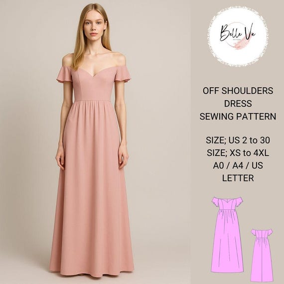 オフショルダー ロングドレス | LaLaTulle by Tika ARUKA DRESS オフ 