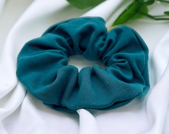 Emerald Sparkly scrunchie voor formele kapsels, Retro-stijl scrunchie, schattige haaraccessoires, elastische haarband,