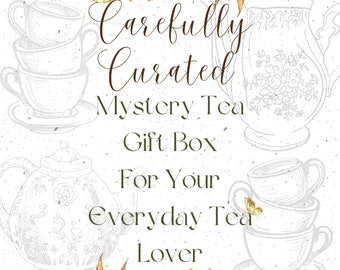 Mystery Cottage Core Teeset Geschenkbox Handverlesen, handgemacht, sorgfältig kuratiert