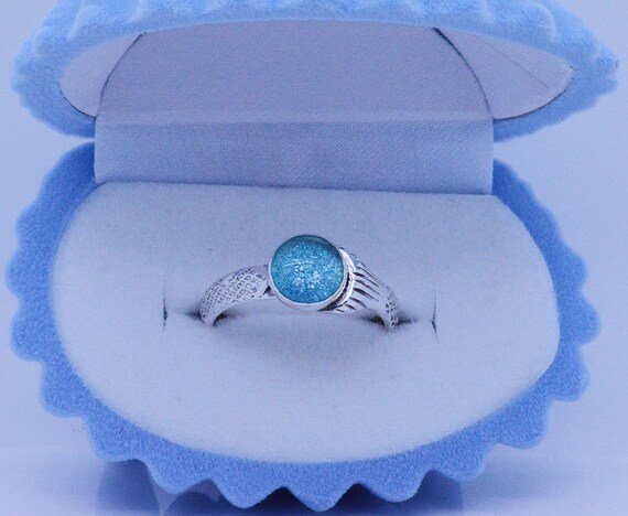 The Real Mako Mermaid Ring Sterling Silver 925 FREE Shell