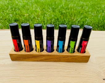 Display stand for essential oils | Storage for roll-ons (10 ml) | Suitable for doTERRA roll-ons, for example