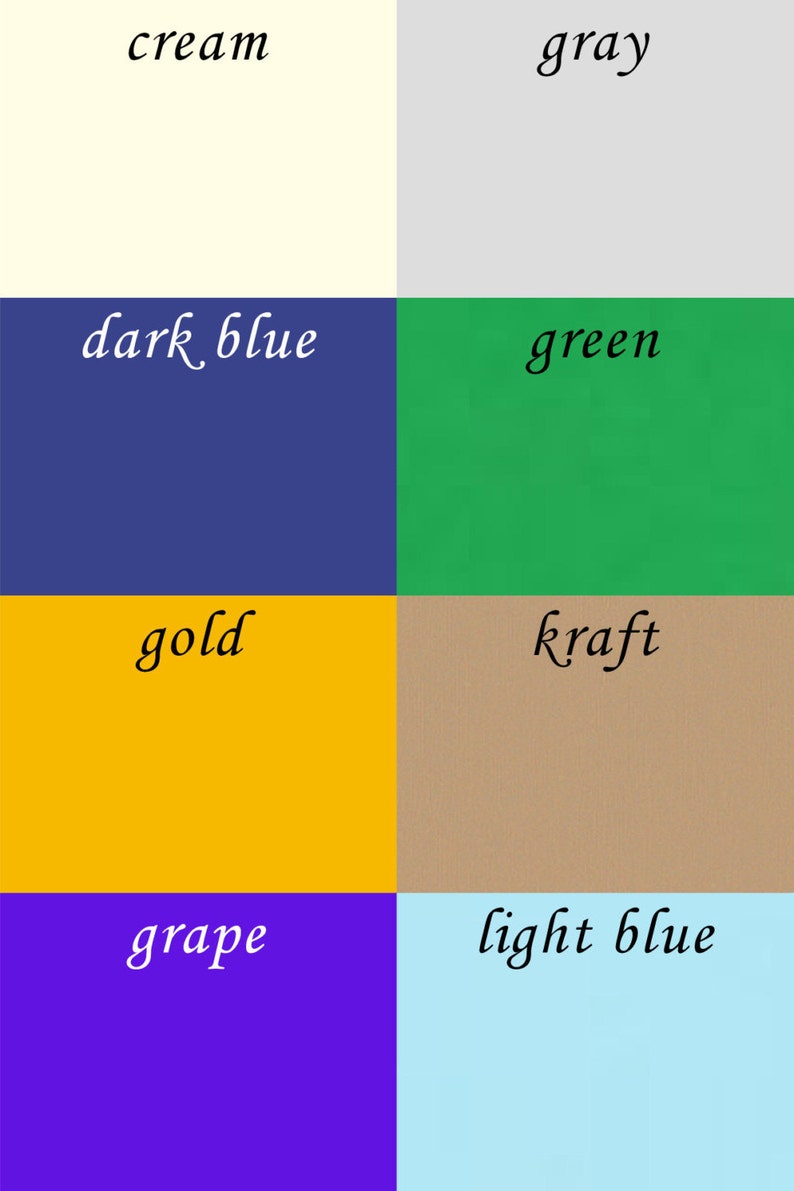 100 color index cards blank cardstock plain unruled colored etsy