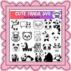 Camisa de panda Svg, Panda Png, Panda mirando Svg, Panda lindo Svg, Panda Svg, Panda bebé Svg, Animal lindo Svg, Animal Svg, Panda Clipart