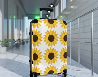 Sunflower Suitcase Set