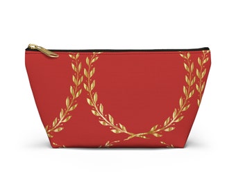 Pochette pour accessoires avec fond en T pour bague en or