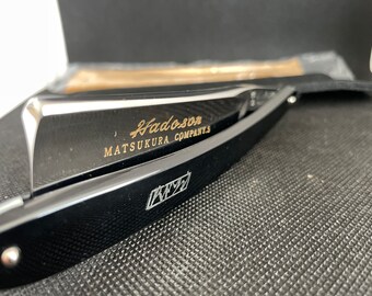 NOS Vintage Hadosun 63 Japanese straight Razor TOKYO Matsukura Japan