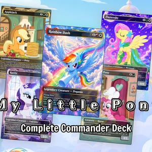 mtg my little pony commander deck My Little Pony Commander Deck