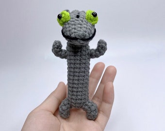 Crochet peculiar dinosaurio de carbón Amigurumi - Dino Lover Gifts