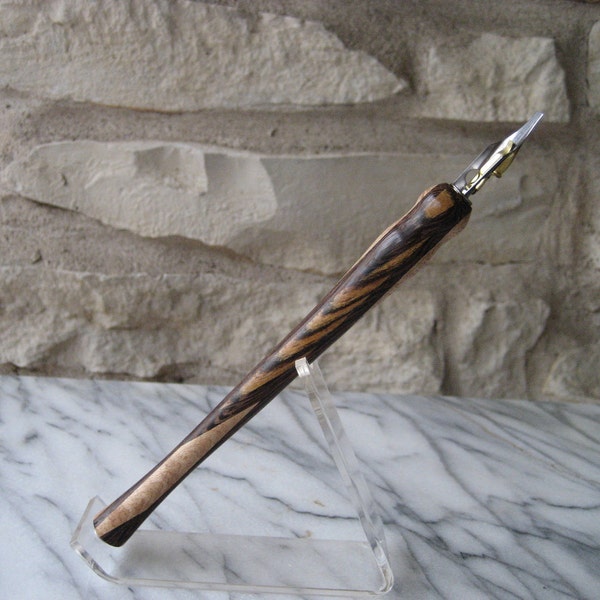 Calligraphy Dip Pen (Segmented Wood)