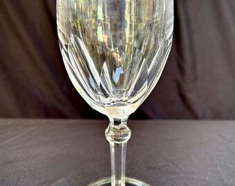Waterford Crystal Curraghmore Claret Wine Glasses, signed, vintage, barware, cocktail