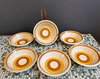 Mikasa Stone Manor Sun Circles salad/soup bowls - buy one or more!