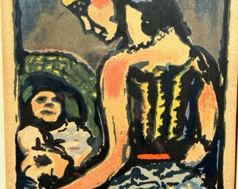 Le Cirque #5, Georges Rouault serigraph