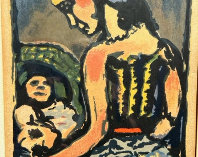 Featured listing image: Le Cirque #5, Georges Rouault serigraph