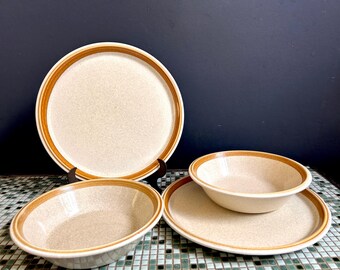 Mikasa Stone Manor Chop Plates and Vegetable Bowls