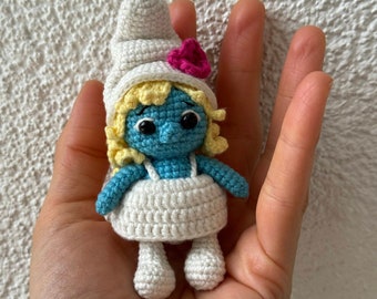 Smurfette Crochet Pattern / Amigurumi Pattern / Instant Download PDF