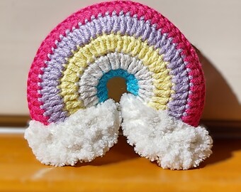 Regenboog haakpatroon / Amigurumi patroon / Instant Download PDF