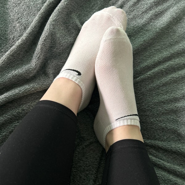 Getragene Socken