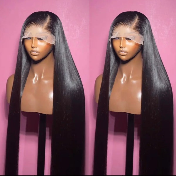 Straight Indian human hair wig