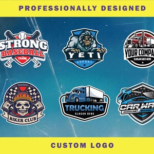 Custom Logo | Business Logo | Hand Drawn Logo |Cartoon Logo | Mascot Logo | Illustrated Logo | Graphic Designer | Custom Branding Kit