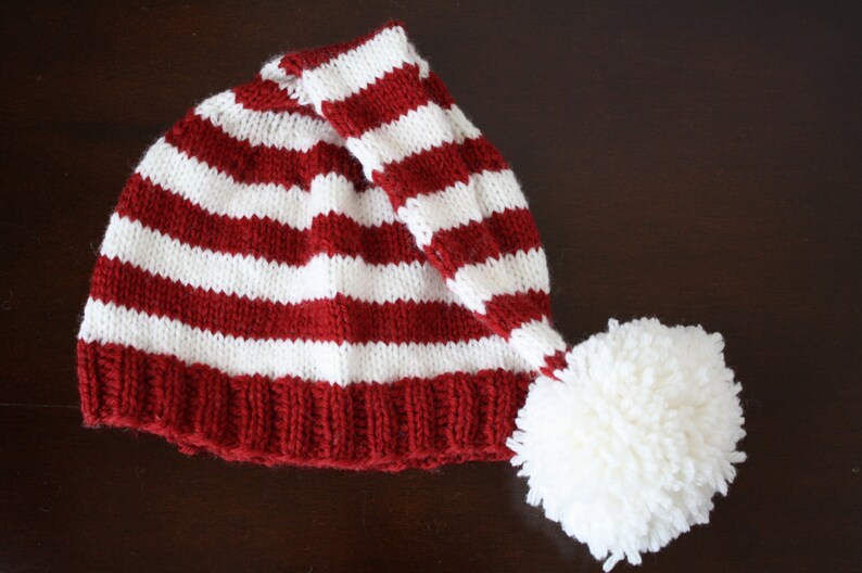 PDF Pattern for Stocking Hat Using Wool of the Andes szs Newborn, 0-6m, 6-12m, Sm Child, Lg ...