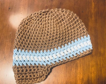 Ready to Ship-Newsboy Hat-Size 12-24 Months