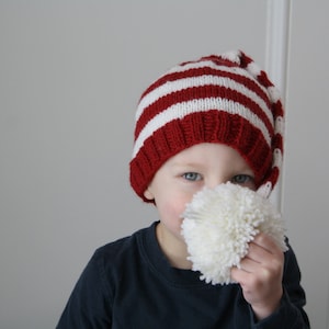 PDF Pattern for Stocking Hat using Wool of the Andes (Szs newborn, 0-6m, 6-12m, sm child, lg child, sm adult, lg adult) Instant Download