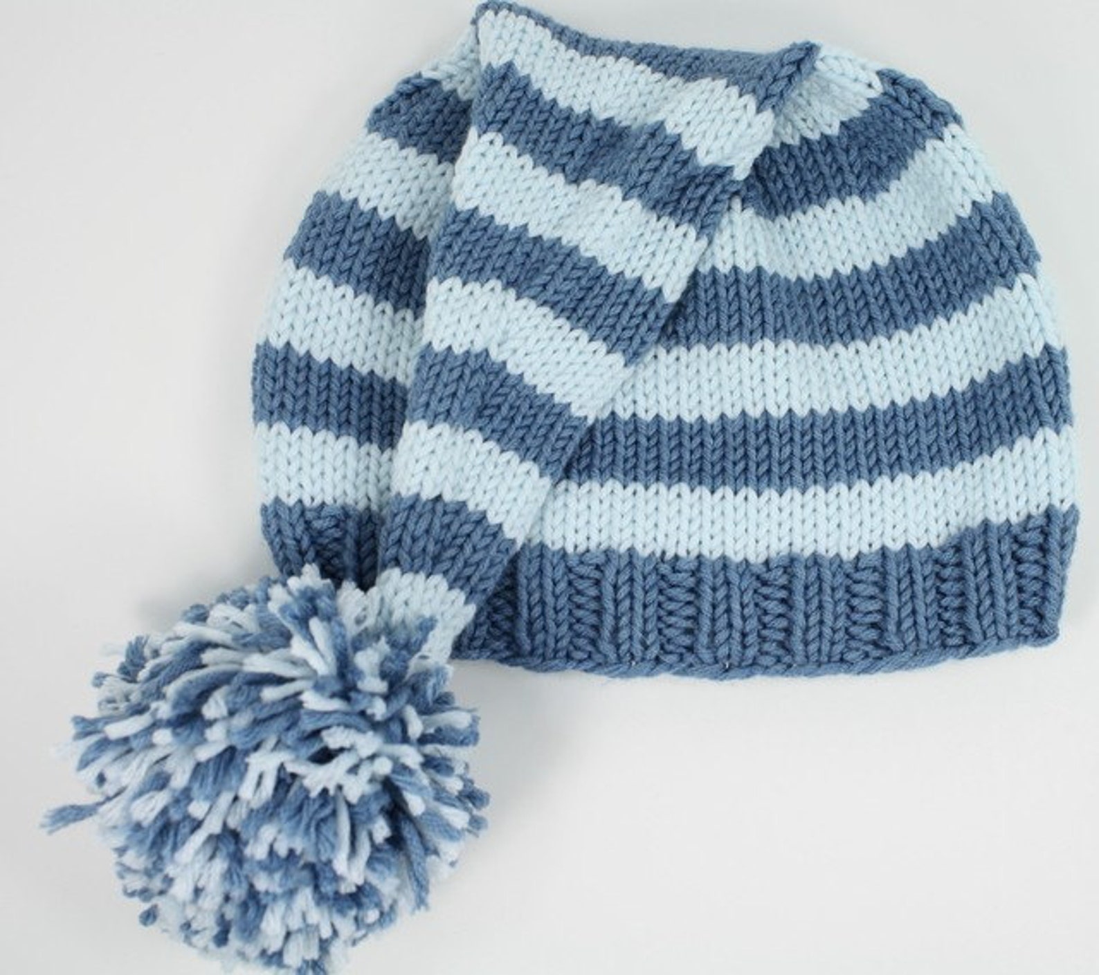 PDF Pattern for Knit Stocking Hat (sizes Newborn, 0-6m, 6-12m, 1-2yrs &amp; Small Child) Instant ...